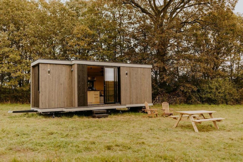 Parcel Tiny House I L'Arche Des Hays Villa Les Hays Exterior foto